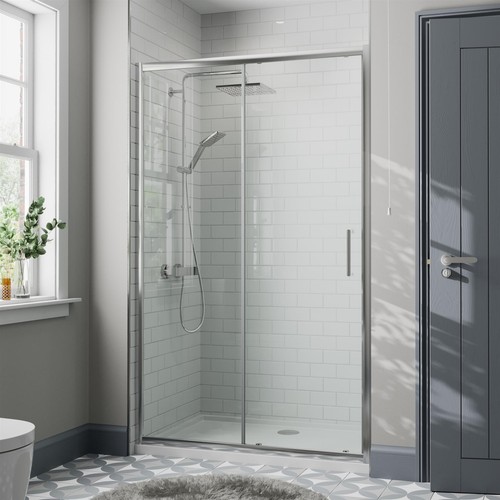 1200mm sliding shower door - 1200mm,