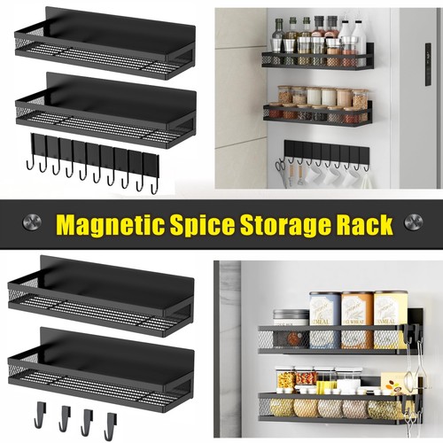 Magnetic spice rack for - spice,