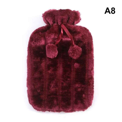 Hot water bottle with - hot, cover