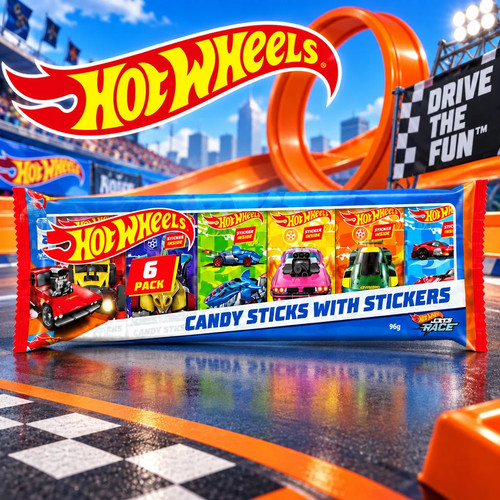 Hot wheels let race - hot, candy