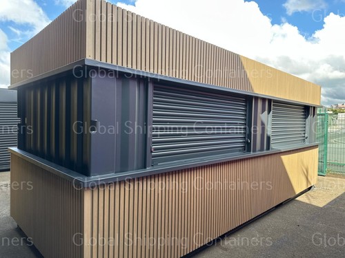 20ft 8ft cladded - 8ft, shipping
