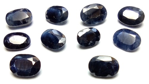 7ct loose natural - oval, blue