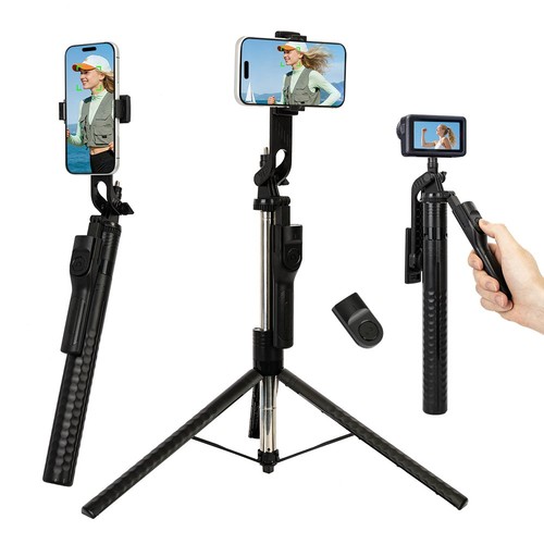 Selfie stick wireless tripod - selfie,