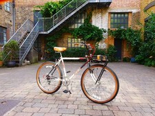 Custom 1987 Raleigh Mustang early MTB urban clunker dad's bike vintage bicycle