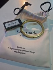 KATE SPADE SET IN STONE HINGED BANGLE BRACELET