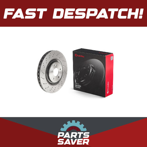 Brake discs pair - brake, vented
