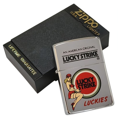 Zippo lucky strike - zippo, girl
