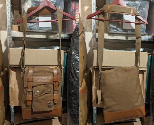 Belstaff cotton leather - belstaff,