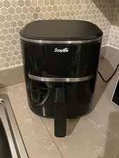 Scoville 4.3L Digital Air Fryer 1500W Kitchen Appliance - Stylish Black Compact