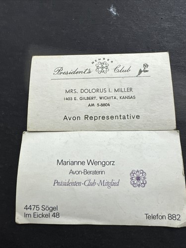 Vintage avon representative - avon,