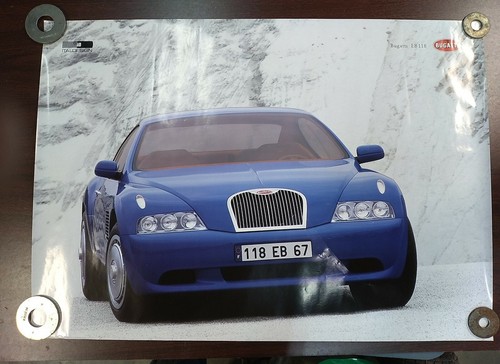 Poster bugatti car 118 - car, eb