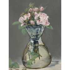 Edouard Manet Moss Roses In A