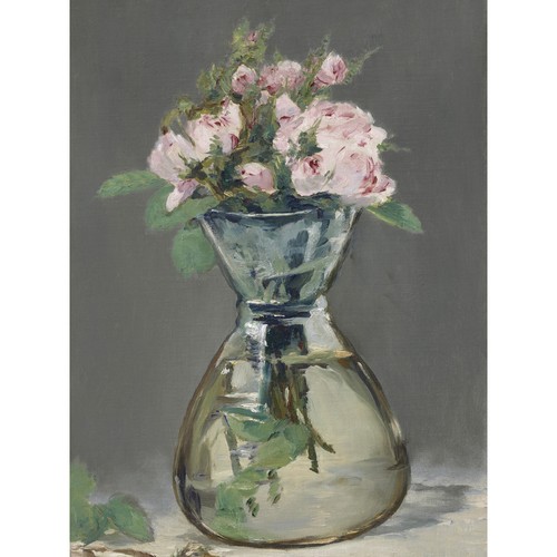 Edouard manet moss roses a - in,