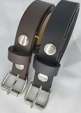 Genuine Leather Belt 1" Wide