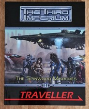 RPG Book Spinward Marches for Third Imperium Traveller by Mongoose Softback