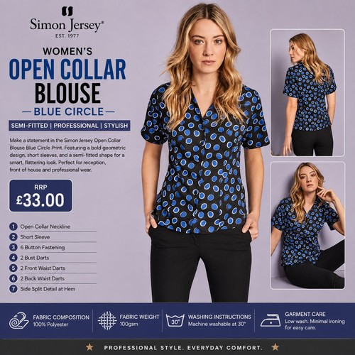 Womans black blouse shirt - womans,