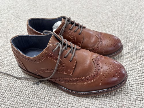 Boys brown leather - leather, by