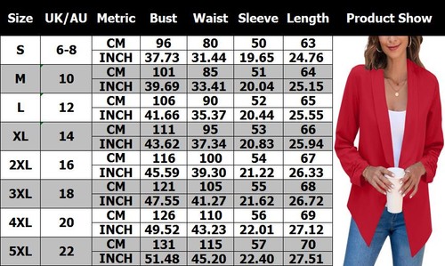 Women front open - women's,