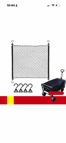 Black heavy duty cargo net - heavy,
