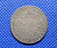 1708 Shilling Queen Anne
