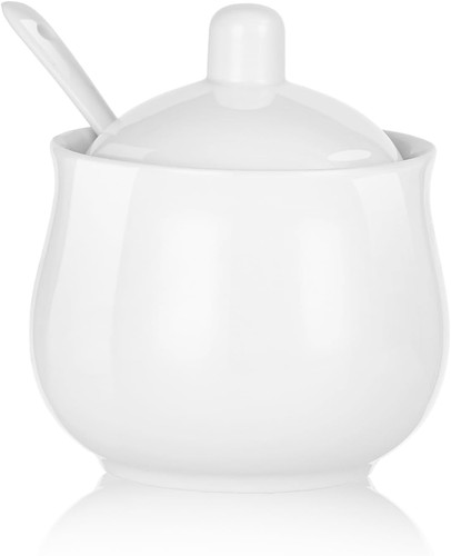 Ceramic sugar bowl - ceramic, bowl,