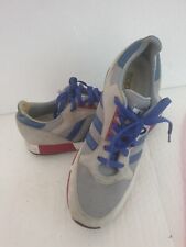 Men's Adidas Boston Super Grey/Blue/Red Size UK 11