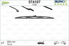 Valeo Replacement Parts Flat Wiper Blade Left Rear Right 350 mm Set of 5 574107