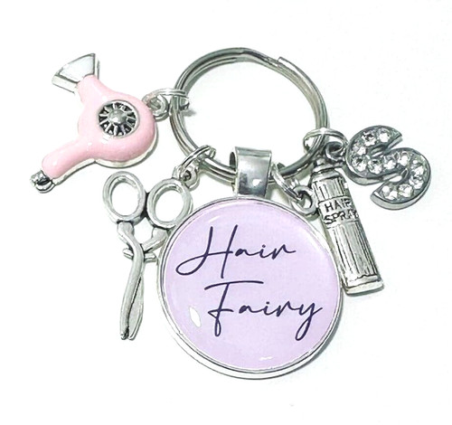 Hairdresser keyring hair - hair, fairy