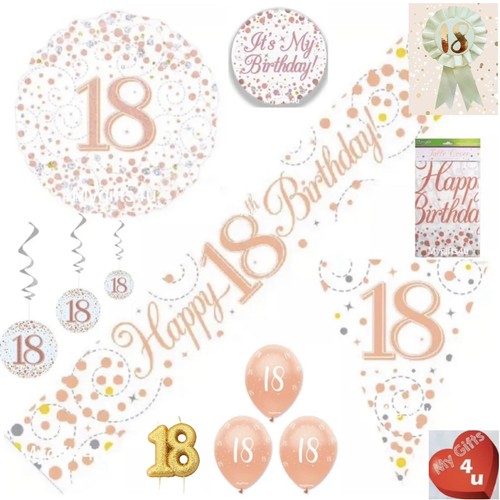 Rose gold 18th - gold, &
