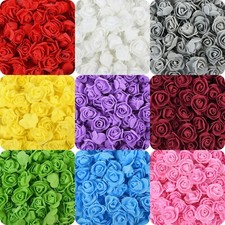 100 Foam Mini Artificial Roses