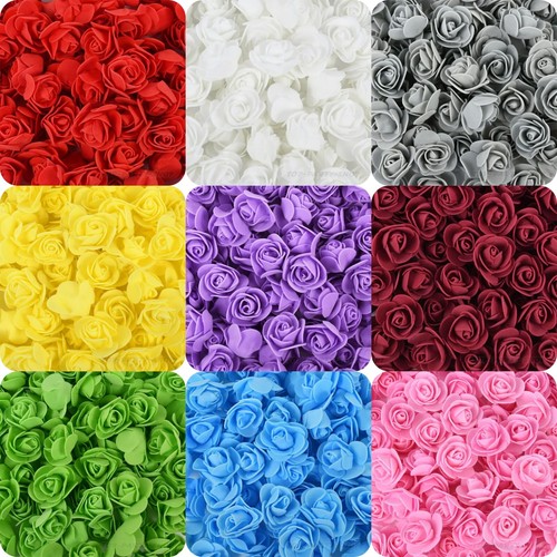 100 foam mini artificial - 100, roses