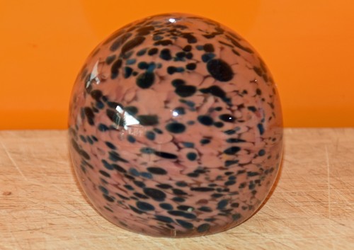 Vintage mdina art glass pink - mdina,