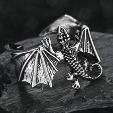 Adjustable Flying Dragon Ring