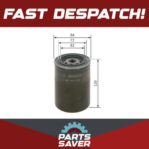 Oil filter fits - oil, alfa
