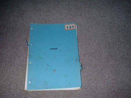 Genuine honda cr80r factory - cr80r, &
