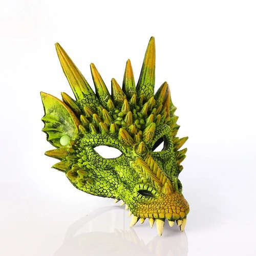 Halloween dragon mask - halloween, 3d