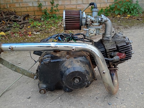 Original honda c70 engine - original,