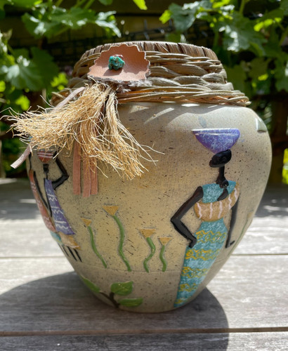 Vintage kenyan studio pottery - kenyan,