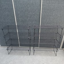 8x Ikea Metal Shoe Rack