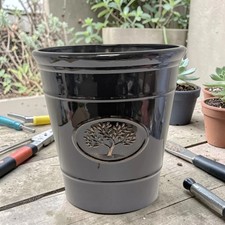 Gloss Ceramic Plastic Planters