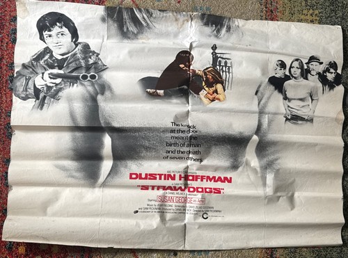 Vintage original poster straw - vintage,