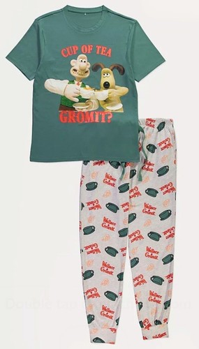 Wallace and gromit pyjamas 3xl - wallace,