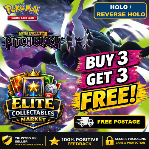 Pokémon pitch black holo - pokémon,