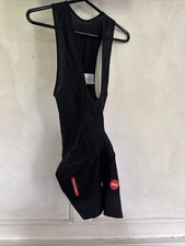 Red white bib shorts - red,
