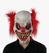 Clown Mask Realistic Halloween