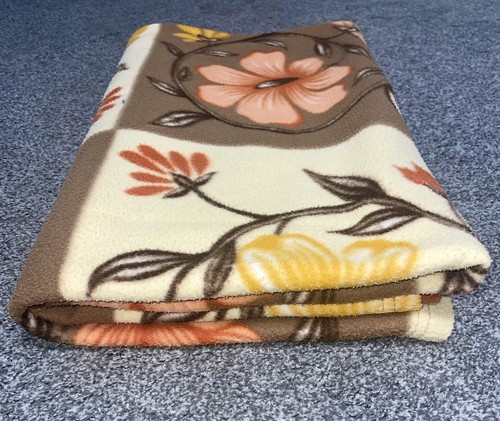 Blanket throw original vtg 70s - blanket,