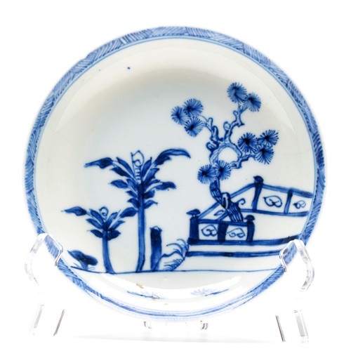 Chinese porcelain saucer blue - saucer,