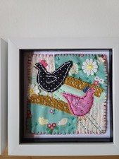 Chickens Slow Stitch Kit