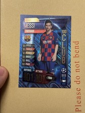 MATCH ATTAX 2019/20 19/20 LIONEL MESSI 100 101 HUNDRED CLUB NO 331