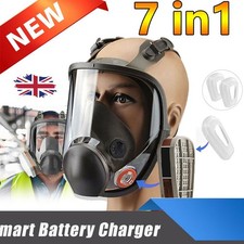 NEW Full Face 7 IN 1 Gas Mask